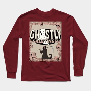 Halloween Ghost Long Sleeve T-Shirt